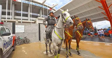 Segurança de 1.200 militares
