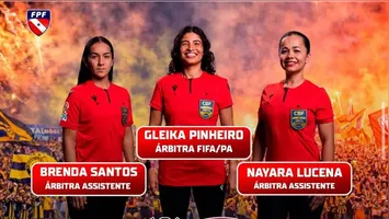 Imagem ilustrativa da notícia Decisão da Copa Grão-Pará terá arbitragem 100% feminina no Modelão