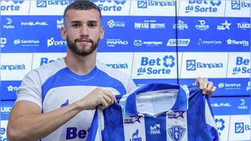 Marcão celebrou a oportunidade de vestir a camisa do clube e destacou a importância do momento em sua carreira.