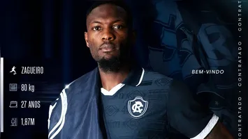 Clube do Remo contrata o zagueiro Duplexe Tchamba.