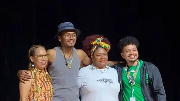 Artistas do Hip-Hop paraense participaram da homenagem no museu da Amazônias.
