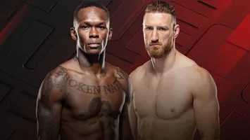 Israel Adesanya e Joe Pyfer lutam no UFC Seattle.