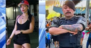 Guarda municipal de Marituba, Pedro Santos, e a esposa, Ana Paula de Souza, são considerados foragidos pelas autoridades.