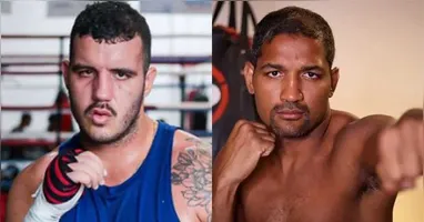 Lucas Pereira e Yamaguchi Falcão vão se encarar na pesagem oficial do The King Fight 2, em Belém, antes da disputa por cinturão internacional no Mangueirinho.