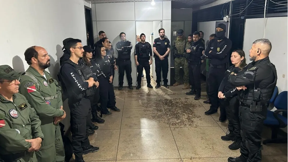 Imagem ilustrativa da notícia Operação Verum Atrium prende oito e ataca tribunal do crime