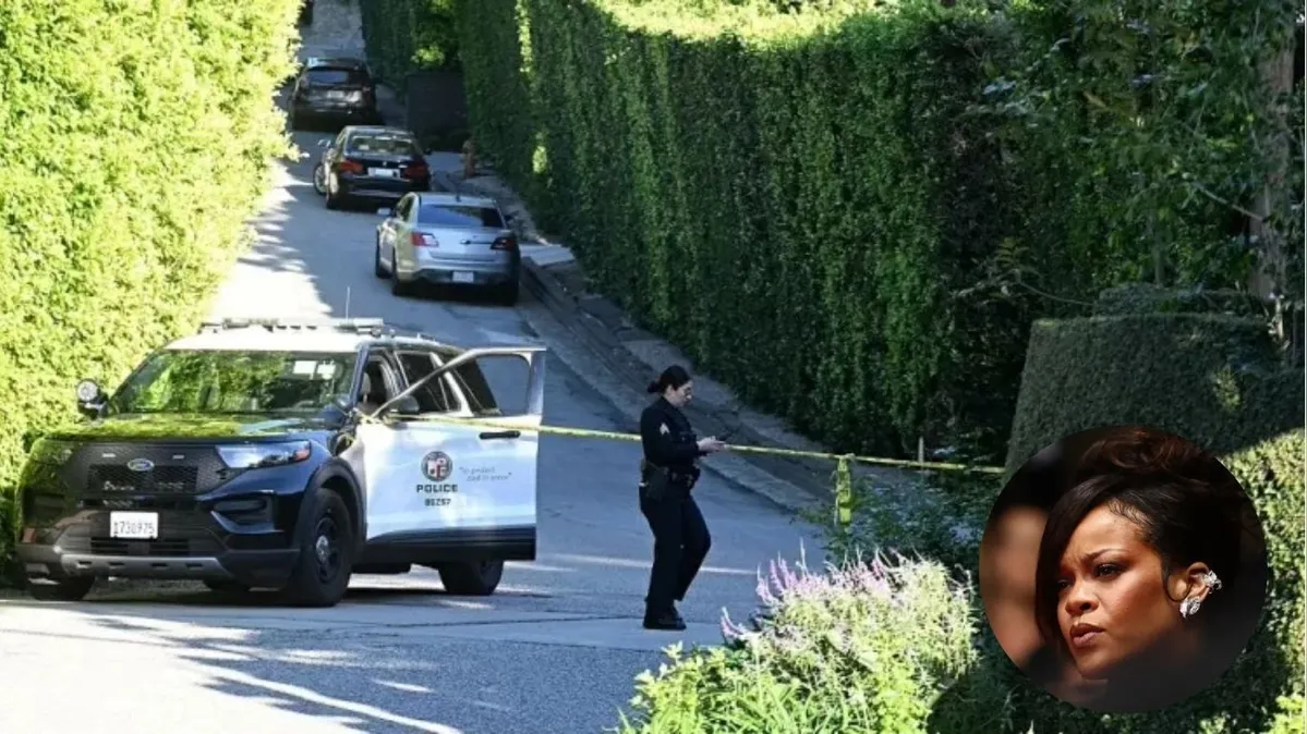 Imagem ilustrativa da notícia Mansão de Rihanna em Beverly Hills é atingida por disparos de arma de fogo