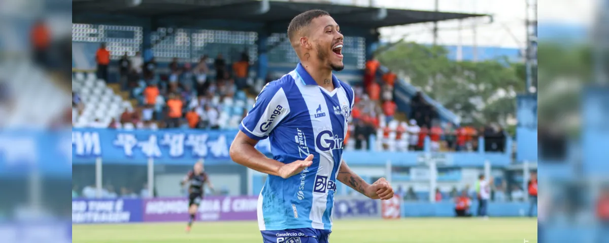Kleiton Pego marcou nos acréscimos do primeiro tempo e garantiu a vitória do Paysandu em na Curuzu.