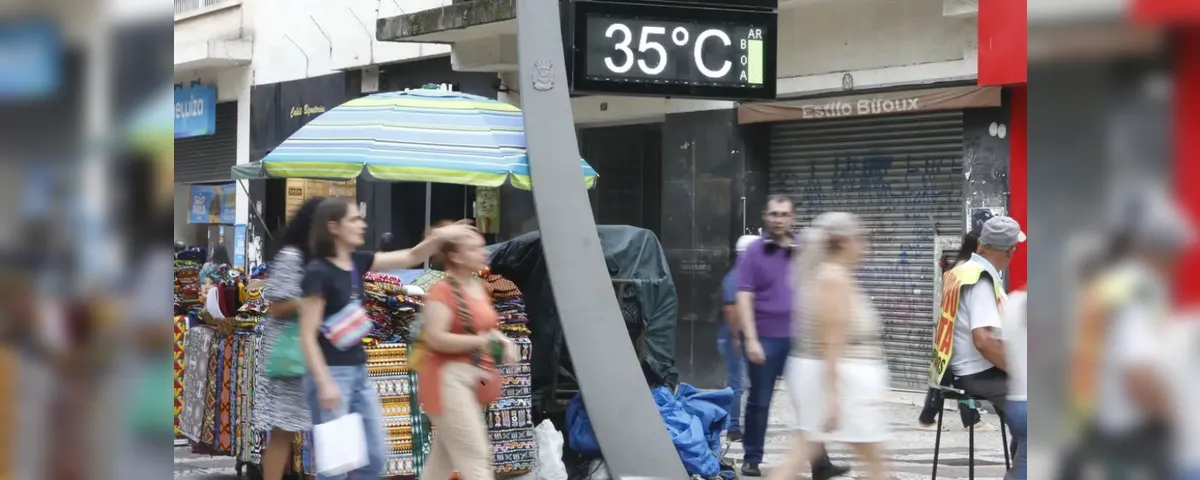 Norte e Nordeste não estão sob a influência da onda de calor.