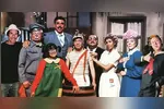O elenco de Chaves.