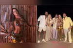 Durante a festa, Zé Felipe foi visto em fotos ao lado de uma loira que chamou a atenção dos fãs