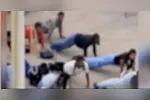 Foto mostra punição dos militares aos alunos no DF