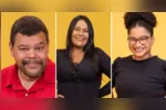 Milena Lages, Babu Santana e Chaiany Andrade disputam a permanência no 8º paredão do BBB 26 após reviravolta na Prova Bate e Volta.