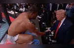 Paulo Costa brilha no UFC 327 com nocaute em Murzakanov e recebe os cumprimentos do presidente dos Estados Unidos