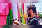 O mural está sendo produzido pelo paraense Luan Rodrigues, conhecido com Kambô Art