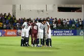 Jogadores do Remo comemoram a classificação