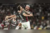 Lucho Acosta marcou um dos gols da vitória tricolor