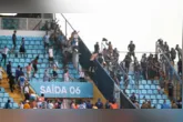 A briga ocorreu durante a partida entre Clube do Remo e Avaí, no Estádio da Ressacada, em Santa Catarina