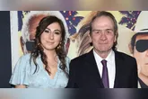 Victoria Jones e Tommy Lee Jones em 2017