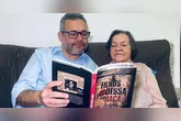 Jorge Panzera, da Ioepa, apresenta o livro do jornalista Ismael Machado à Hecilda Veiga