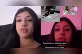 A influencer publicou uma série de vídeos em um perfil nas redes sociais.