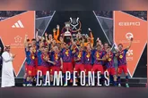 O Barcelona agora tem 16 títulos da Supercopa da Espanha e lidera isolado a lista de maiores vencedores da competição.