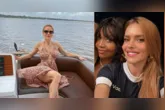 Monique Alfradique explorou Belém em 48 horas, visitando a Estação das Docas, Ilha do Combu e curtiu passeio de barco com Gaby Amarantos.