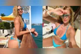 Lívia Andrade posa de biquíni em Miami e impressiona seguidores com boa forma e registros de dia ensolarado.