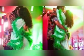 Após cantar o hit que bomba nas paradas de sucesso de todo o Brasil, Foguinho, Gaby declarou que ainda não havia beijado na boca e protagonizou um beijão em seu dançarino.