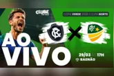 Remo e Monte Roraima se enfrentam no Baenão, com transmissão ao vivo da Rádio Clube do Pará e cobertura em tempo real no DOL.