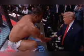 Paulo Costa brilha no UFC 327 com nocaute em Murzakanov e recebe os cumprimentos do presidente dos Estados Unidos