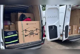 Equipamento vindo de São Paulo foi retido no posto fiscal da Rodovia Transamazônica