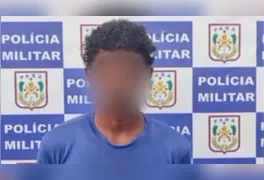 A prisão ocorreu após uma guarnição em patrulhamento de rotina avistar o suspeito em atitude suspeita.