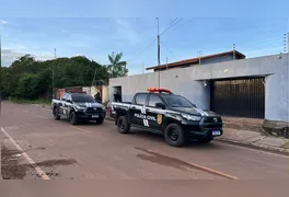 O foco da ação foi o cumprimento de um mandado de busca e apreensão