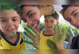 Desde o início do namoro, a influenciadora compartilha momentos da rotina com Léo