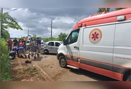 Equipes do Samu prestaram os primeiros socorros à vítima ainda na pista da estrada do Aeroporto, antes de encaminhá-la para avaliação médica hospitalar.