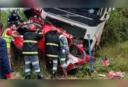 A Polícia Civil prendeu o motorista de uma carreta envolvida no grave acidente que resultou na morte de quatro indígenas