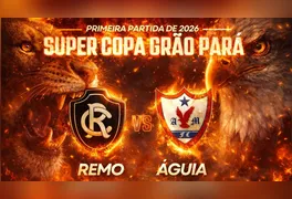 Após uma semana conturbada, o Águia enfrenta o Clube do Remo na tarde deste domingo (18) pelo título da Supercopa Grão Pará