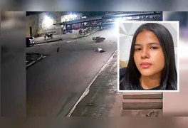 A violência da queda provocou a morte imediata da jovem