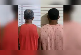Um foi preso por atentar contra a inocência de duas crianças e o outro foi detido por envolvimento com o crime organizado.