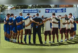 Apesar da recente desclassificação no campeonato estadual, o clima no elenco é de otimismo.