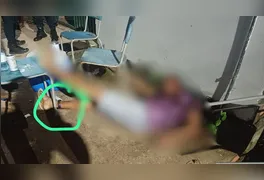 A vítima, identificada como Yure Terrão Silva, possuía diversas passagens pela polícia