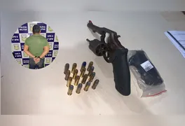 Diante da localização da arma, o suspeito confessou a autoria dos disparos