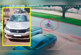 O atropelamento aconteceu na manhã da terça-feira (10), na Avenida Alceu Veronese, no Setor Alto Paraná.