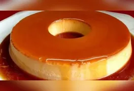 Pudim de padaria sem leite condensado é opção econômica, saborosa e ideal para servir em grandes reuniões familiares