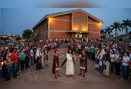 Dom Vital esclareceu que algumas paróquias de Marabá celebração a sexta-feira Santa com a Via Sacra encenada