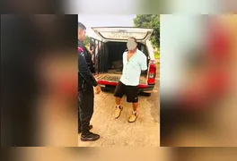 Já sob custódia, o homem tentou subornar a autoridade policial oferecendo uma pepita de ouro em troca de sua liberdade