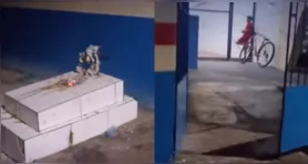 Moradores não sabem a quem pertence a sepultura.