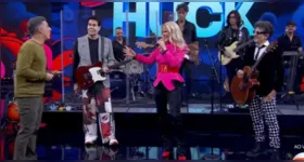 Integrantes do Kid Abelha se apresentam no Domingão com Huck e anunciam turnê comemorativa