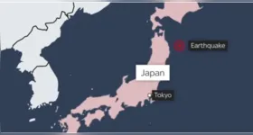 Navios deixam porto no norte do Japão após alerta de tsunami emitido logo após terremoto de magnitude 7,5.