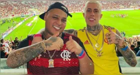 MC Daniel e MC Ryan SP em registro nas redes sociais: cantor demonstrou apoio ao amigo após prisão em operação da Polícia Federal
